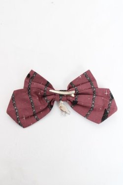 画像2: metamorphose / Dark night guardianリボクリップ  ワイン Y-25-11-09-015-ME-AC-SZ-ZY