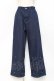 画像1: axes femme POETIQUE / パールカシメデニムパンツ  デニム Y-25-11-09-117-AX-PA-SZ-ZY (1)
