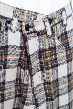 画像3: RNA / チェックストレートパンツ  オフ Y-25-11-09-121-PU-PA-AS-ZY