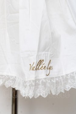 画像3: Vallee lys / 刺繍入りエプロン  白 Y-25-11-09-123-GO-SK-SZ-ZY