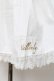 画像3: Vallee lys / 刺繍入りエプロン  白 Y-25-11-09-123-GO-SK-SZ-ZY (3)