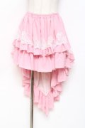 MARBLE / 前短後長スカート  ピンク Y-25-11-09-124-GO-SK-SZ-ZY