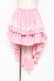 画像1: MARBLE / 前短後長スカート  ピンク Y-25-11-09-124-GO-SK-SZ-ZY (1)