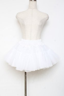 画像1: kuroobi / 遮熱パニエ（29cm丈）  白 Y-25-11-09-125-GO-SK-SZ-ZY