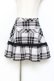 画像1: MILK / クチュールチェックスカート  ブラック×グレーチェック Y-25-11-09-128-ML-SK-SZ-ZY (1)