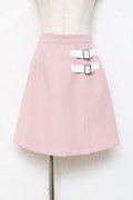 Ank Rouge / サイドベルトスカート M ピンク Y-25-11-09-129-CA-OP-SZ-ZY