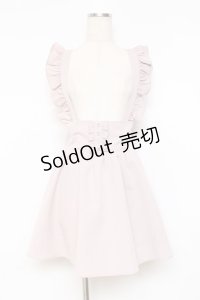 Ank Rouge / フリルサス付きスカート M ピンク Y-25-11-09-130-CA-SK-SZ-ZY