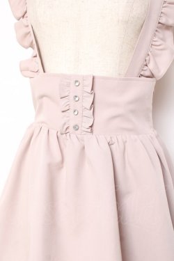 画像3: Ank Rouge / フリルサス付きスカート M ピンク Y-25-11-09-130-CA-SK-SZ-ZY