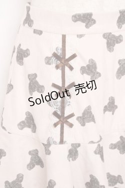 画像3: Ank Rouge / ベア柄スカート  ピンク Y-25-11-09-131-CA-SK-SZ-ZY