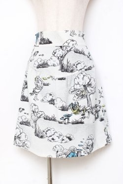 画像1: MILK / ワンダーランドミニスカート  白 Y-25-11-09-133-ML-SK-SZ-ZY