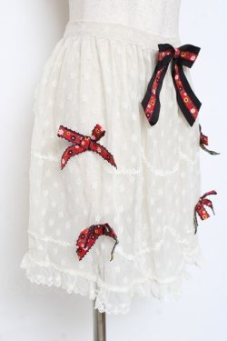 画像2: BABY,THE STARS SHINE BRIGHT / Little RED Riding Hoodエプロン  黒 Y-25-11-09-138-BA-ZA-SZ-ZY