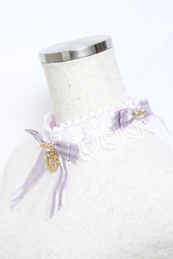 画像2: BABY,THE STARS SHINE BRIGHT / Princess Cosmetics Dreamy Paletteチョーカー  ラベンダー Y-25-11-09-017-BA-AC-SZ-ZY