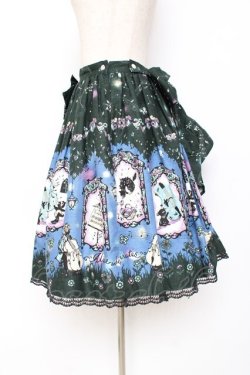 画像2: ALICE and the PIRATES / L’ecrin de votre gauche〜影絵の世界で紡ぐ歌〜スカート  グリーン Y-25-11-09-140-PA-SK-SZ-ZY