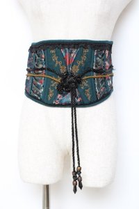 Ozz oneste / ジャガードコルセット  グリーン Y-25-11-09-142-OO-TO-SZ-ZY