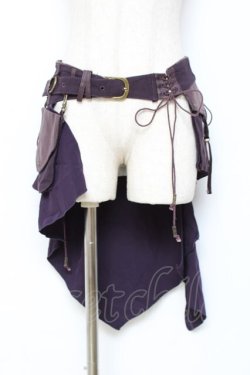 画像1: Ozz Croce / 変形フラップ  パープル Y-25-11-09-143-OO-SK-AS-ZY