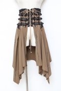 Ozz oneste / コルセットオーバースカート  ベージュ Y-25-11-09-144-OO-SK-AS-ZY
