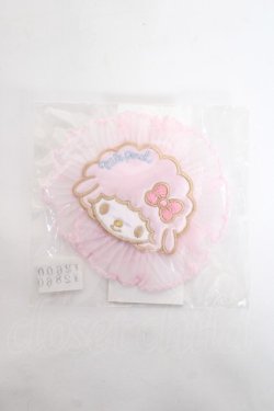 画像1: Nile Perch / スイートピアノちゃんワッペンヘアクリップ  ピンク Y-25-11-09-020-LO-AC-SZ-ZY