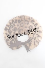 ALICE and the PIRATES / クリスのレオパード柄ファーケープ  ブラウン Y-25-11-09-021-PA-ZA-SZ-ZY