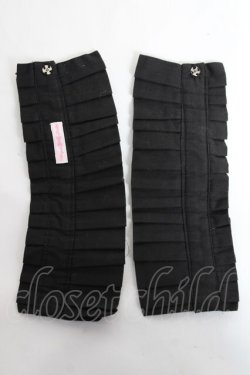 画像3: Angelic Pretty / ストライプリボンカフス  黒 Y-25-11-09-022-AP-ZA-SZ-ZY