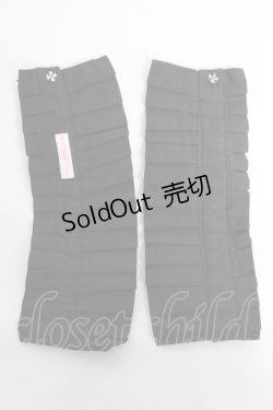 画像3: Angelic Pretty / ストライプリボンカフス  黒 Y-25-11-09-022-AP-ZA-SZ-ZY