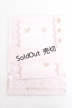 画像1: BABY,THE STARS SHINE BRIGHT / くみゃちゃんたちのレターセット  ピンク Y-25-11-09-023-BA-ZA-SZ-ZY