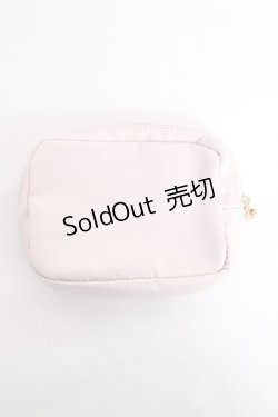 画像2: Maison de FLEUR / sakura刺繍スクエアポーチ F ピンク Y-25-11-09-025-LO-ZA-SZ-ZT487