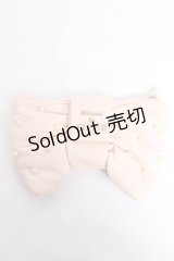 Maison de FLEUR / パールリボンポーチ F ピンク Y-25-11-09-026-LO-ZA-SZ-ZY