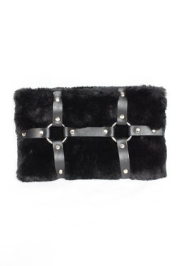 画像1: ニュリカデリック / ハーネスファーミニクラッチ  ブラック Y-25-11-09-029-PU-BG-KB-ZY