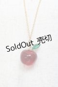 LOLITA / リンゴモチーフネックレス  赤 Y-25-11-09-003-LO-AC-SZ-ZY