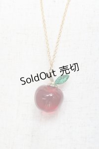 LOLITA / リンゴモチーフネックレス  赤 Y-25-11-09-003-LO-AC-SZ-ZY