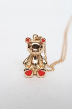 画像1: m petit by misako / AMクマネックレス  中金 Y-25-11-15-001-LO-AC-SZ-ZY