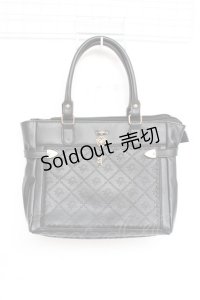 axes femme / 鍵付き薔薇デザインバッグ  黒 Y-25-11-15-042-AX-BG-SZ-ZY