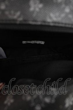 画像4: axes femme / 薔薇モチーフプリントリュック  黒 Y-25-11-15-044-AX-BG-SZ-ZY