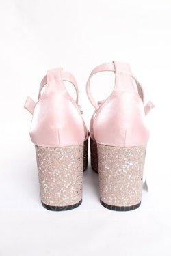 画像3: Fickle Bebe / リボンベルトサンダル L ピンク Y-25-11-15-048-0-SH-SZ-ZY