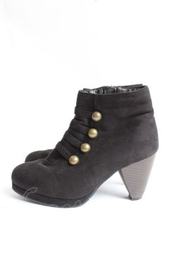 画像2: F＆A / ナポレオンデザインブーツ M 黒 Y-25-11-15-051-LO-SH-SZ-ZY