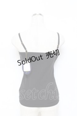 画像2: an another angelus / レース切替キャミ  黒 Y-25-11-15-052-CA-TO-SZ-ZY