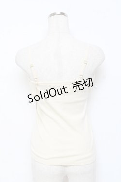 画像2: an another angelus / レース切替キャミ  生成り Y-25-11-15-053-CA-TO-SZ-ZY