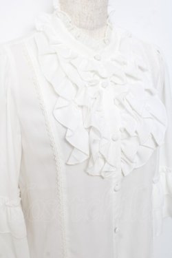 画像3: axes femme kawaii / シャルロットブラウス M 白 Y-25-11-15-057-AX-BL-SZ-ZY