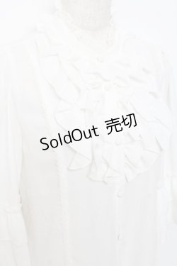 画像3: axes femme kawaii / シャルロットブラウス M 白 Y-25-11-15-057-AX-BL-SZ-ZI