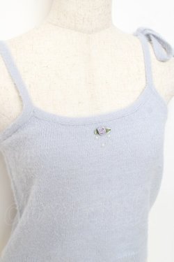 画像3: axes femme / 薔薇付カーデ×インナーセット  ラベンダー Y-25-11-15-066-AX-TO-SZ-ZY