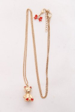 画像2: m petit by misako / AMクマネックレス  中金 Y-25-11-15-001-LO-AC-SZ-ZY