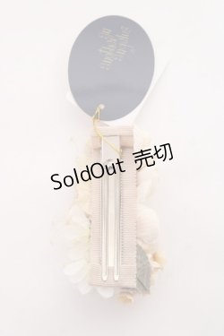 画像2: an another angelus / フラワーモチーフピン   Y-25-11-15-010-CA-ZA-SZ-ZY