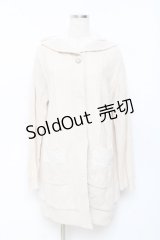 axes femme / ニットファーカーディガン  生成り Y-25-11-15-073-AX-TO-SZ-ZY