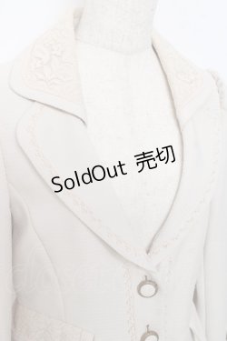 画像4: axes femme / レース使いジャケット  生成り Y-25-11-15-074-AX-JA-SZ-ZY