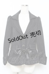 axes femme / レース使いジャケット  黒 Y-25-11-15-075-AX-JA-SZ-ZY