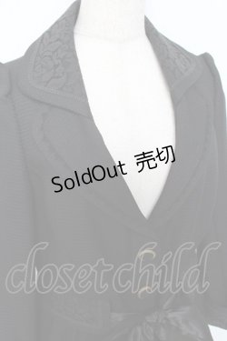 画像4: axes femme / レース使いジャケット  黒 Y-25-11-15-075-AX-JA-SZ-ZY