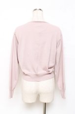 画像2: F&A / ガラス風クリアフラワー釦UVカットニットカーディガン  ピンク Y-25-11-15-077-LO-TO-SZ-ZI (2)
