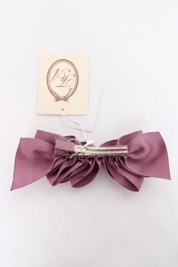 画像2: F＆A / リボンクリップ  ラベンダー Y-25-11-15-011-LO-ZA-SZ-ZY