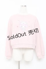 m petit by misako / 裏シャギープルオーバー（マイメロディー） M 中桃 Y-25-11-15-081-LO-TO-SZ-ZY