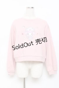 m petit by misako / 裏シャギープルオーバー（マイメロディー） M 中桃 Y-25-11-15-081-LO-TO-SZ-ZY